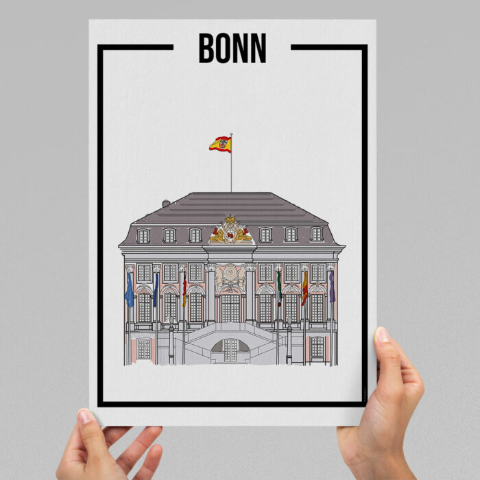 Bonn Rathaus Poster